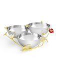 Michael Aram Wildflower Triple Dish