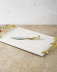 Michael Aram Wildflowers Cheese Board with Knife