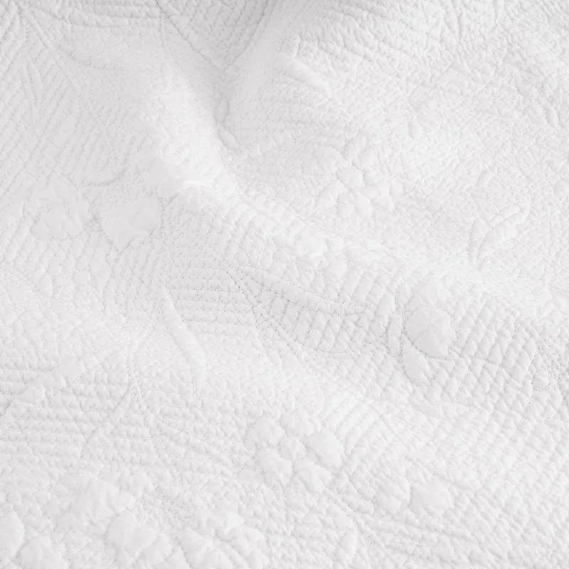 Michael Aram Wildflowers Queen Duvet White