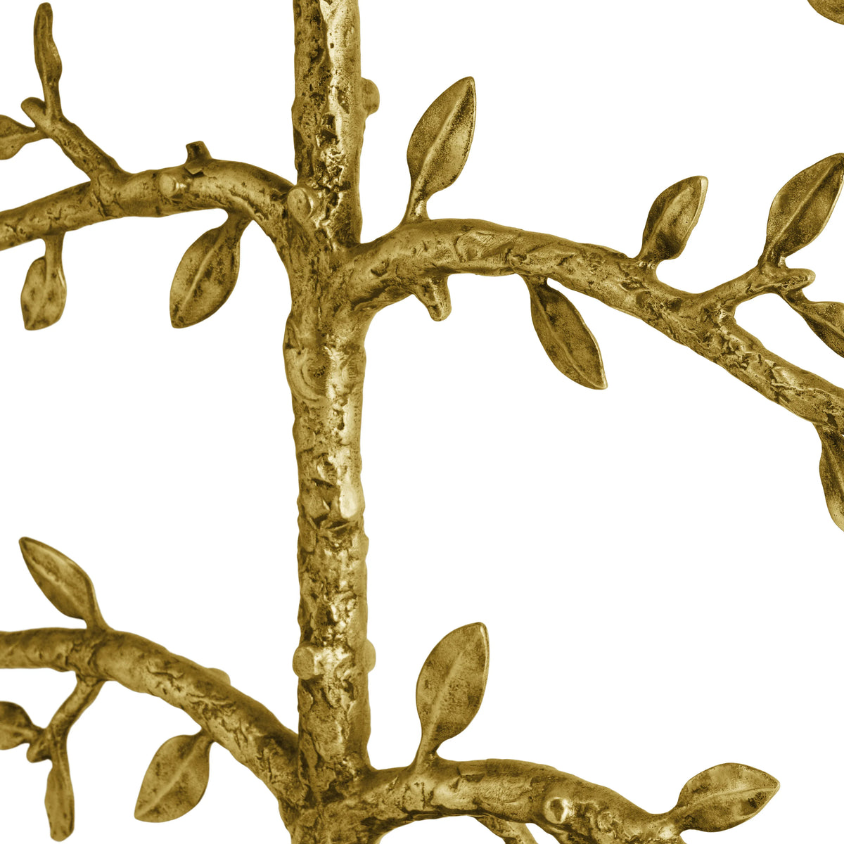 Espalier Christmas Ornament Tree Gold