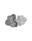 Orchid Double Ring with Diamonds