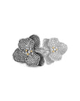 Orchid Double Ring with Diamonds