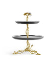 Michael Aram Anemone 2-Tier Etagere