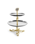 Michael Aram Anemone 2-Tier Etagere