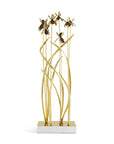 Michael Aram Black Iris Garden Sculpture