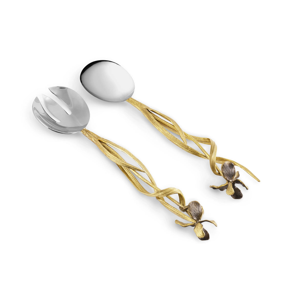 Michael Aram Black Iris Serving Set