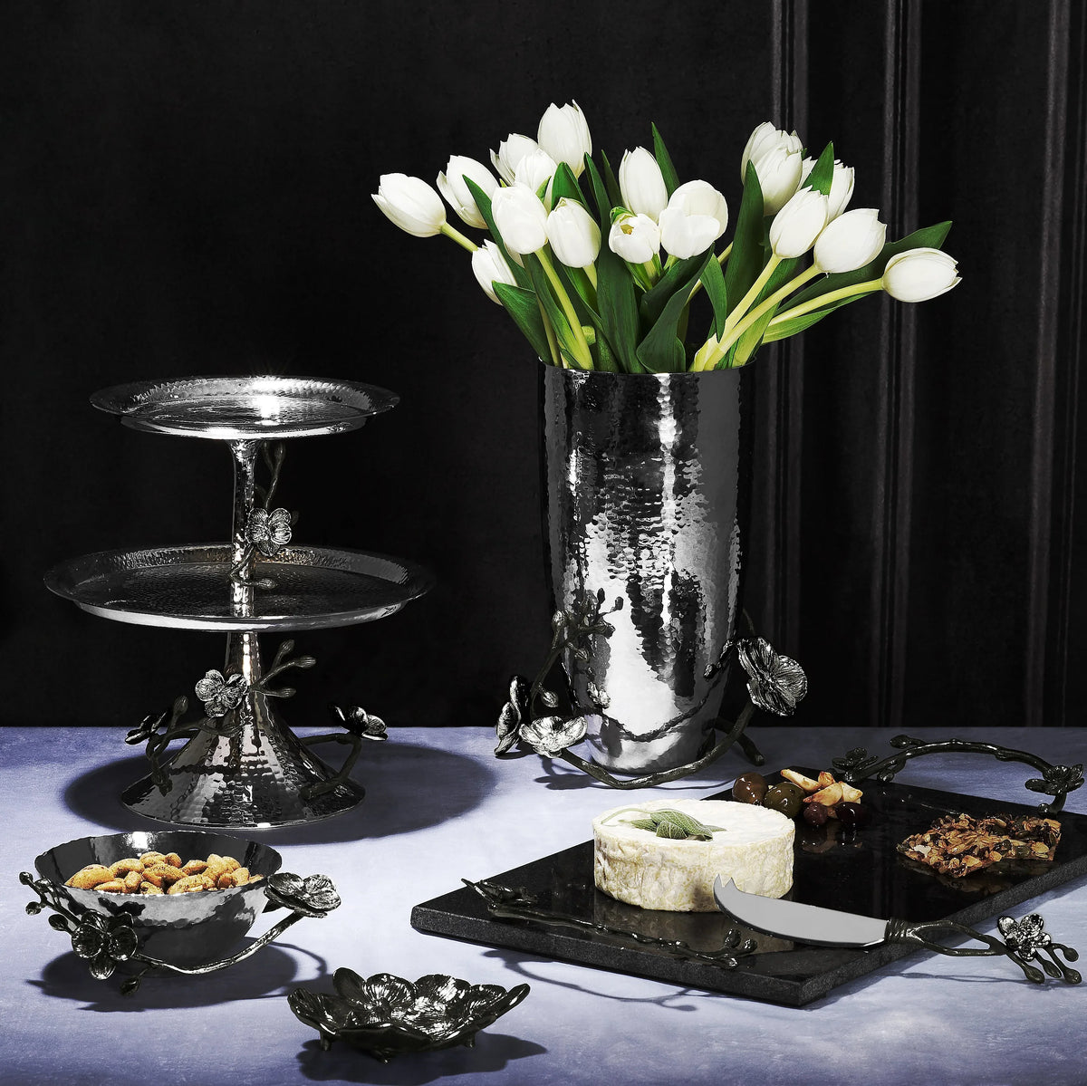 Michael Aram Black Orchid Nut Dish
