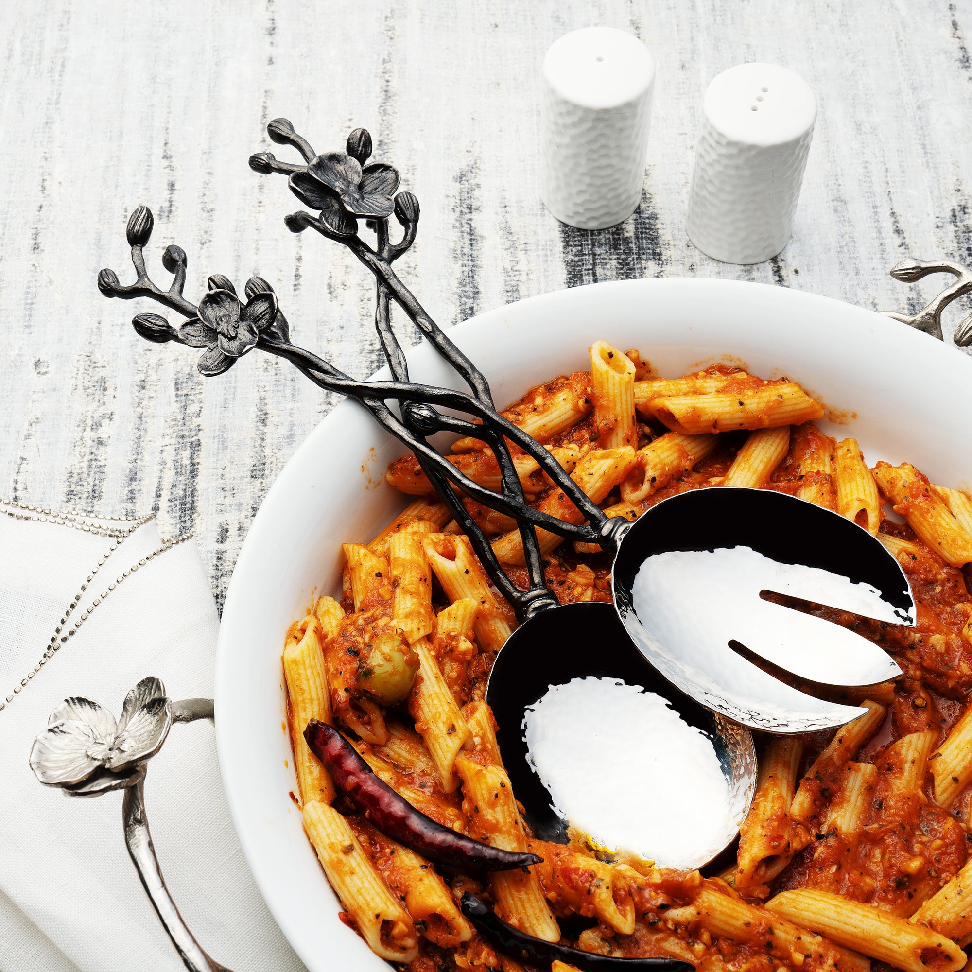 Michael Aram Black Orchid Serving Set