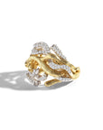 Michael Aram Branch Coral Ring with Diamonds