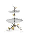 Michael Aram Butterfly Ginkgo 2 Tier Etagere
