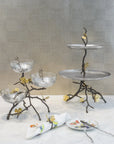 Michael Aram Butterfly Ginkgo 2 Tier Etagere
