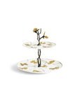 Michael Aram Butterfly Ginkgo 2-Tier Porcelain Etagere