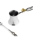 Michael Aram Butterfly Ginkgo Coffee Pot w/ Spoon