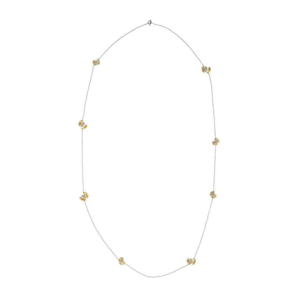 Michael Aram Butterfly Ginkgo Station Necklace