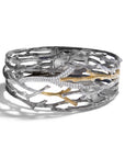 Michael Aram Enchanted Forest Cuff Bracelet with Diamonds