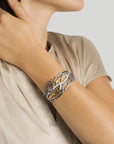 Michael Aram Enchanted Forest Cuff Bracelet with Diamonds