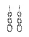 Michael Aram Enchanted Forest Link Earrings with Diamonds