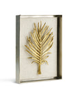 Michael Aram Fan Palm Fabric Shadow Box