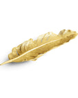 Michael Aram Feather Tray Gold