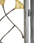 Michael Aram Golden Ginkgo Decorative Fireplace Screen