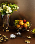 Michael Aram Golden Ginkgo Medium Glass Bowl