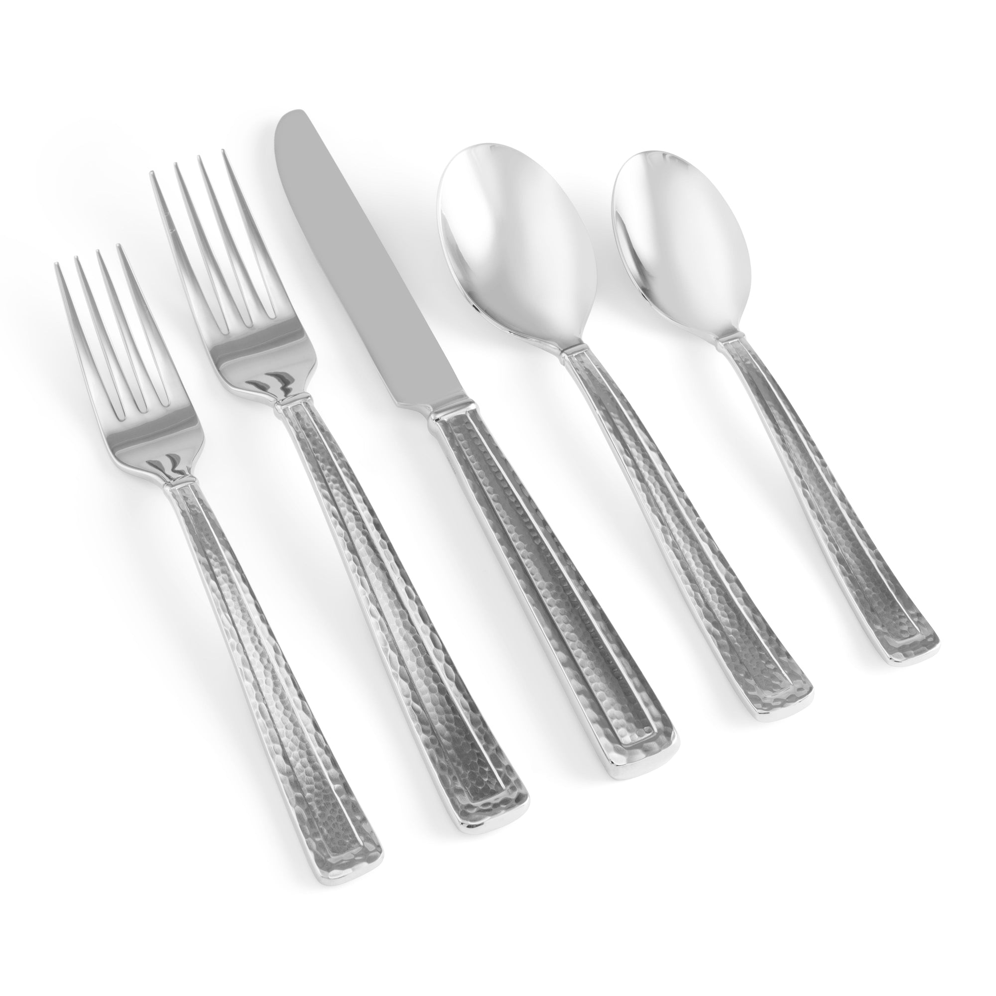 Michael Aram Hammertone 5-Piece Flatware Set