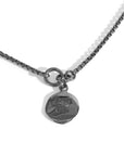 Michael Aram Laurel Leaf Necklace with Diamonds