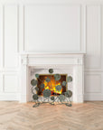 Michael Aram Lily Pad Decorative Fireplace Screen