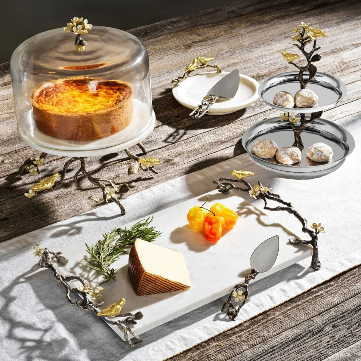 Michael Aram Lovebirds Etagere