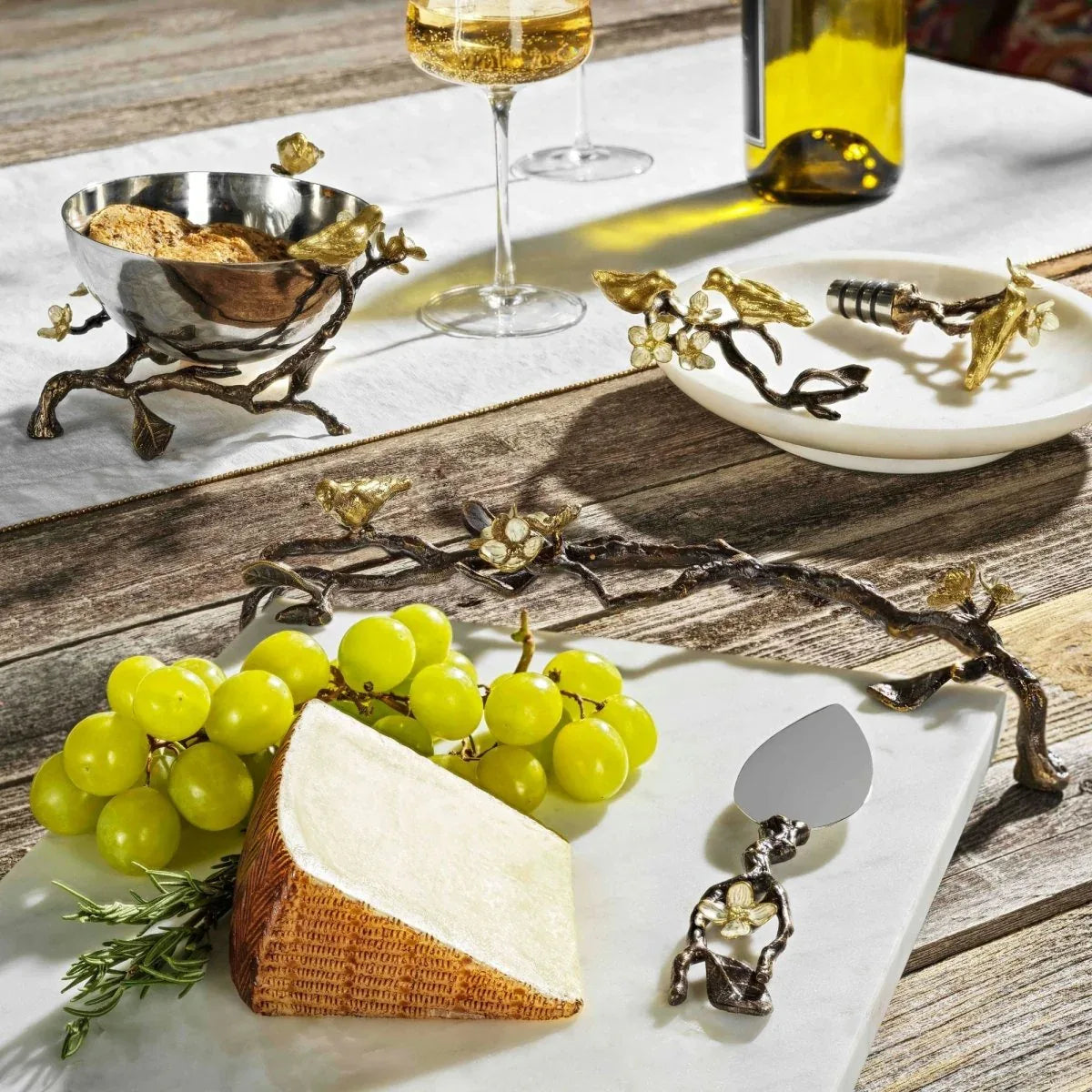 Michael Aram Lovebirds Wine Stopper