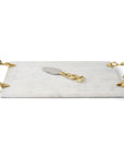 Michael Aram Mistletoe Cheese Board w/ Spreader
