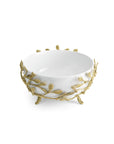 Michael Aram Mistletoe Porcelain Serving Bowl