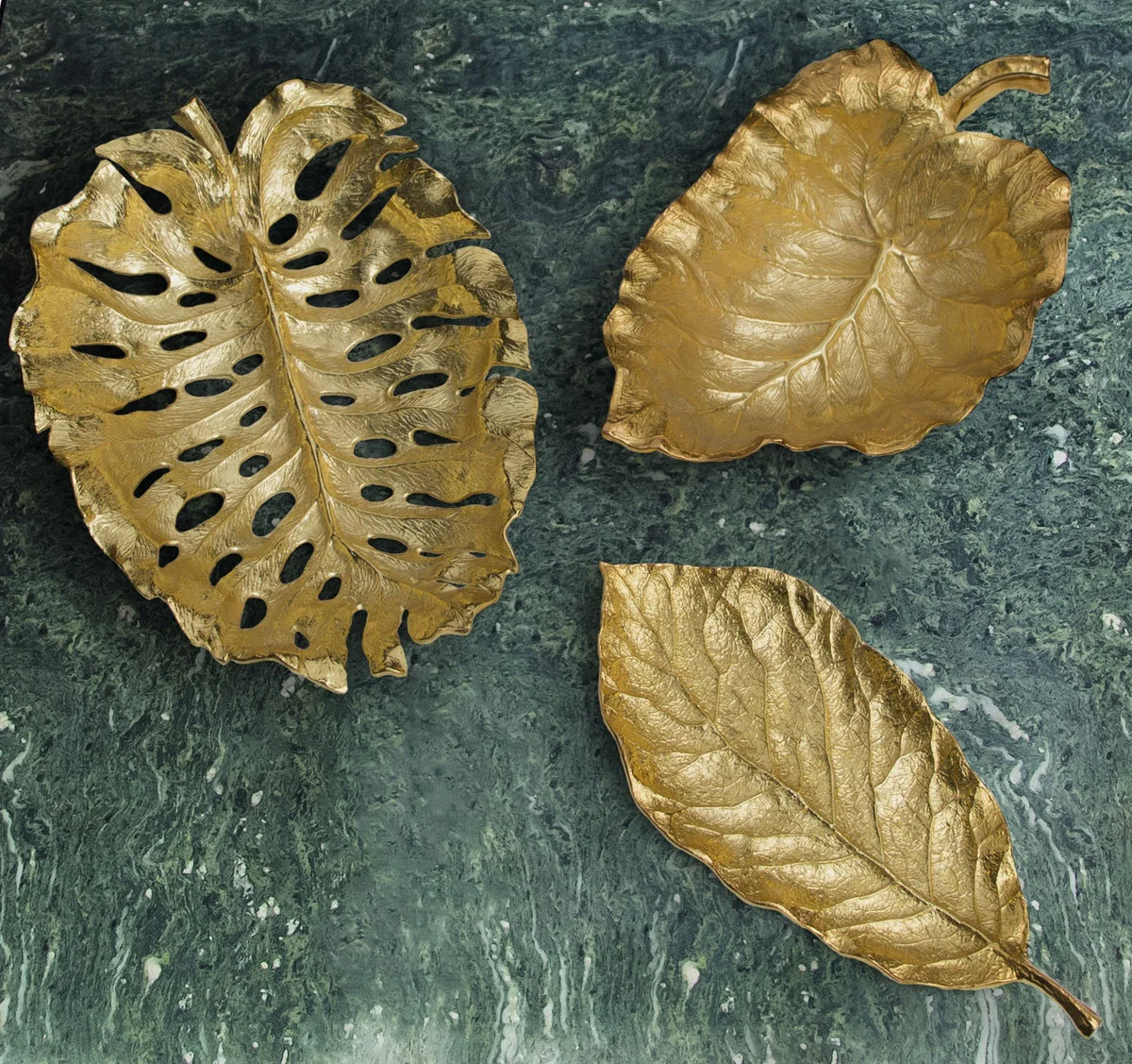 Michael Aram New Leaves Monstera Centerpiece