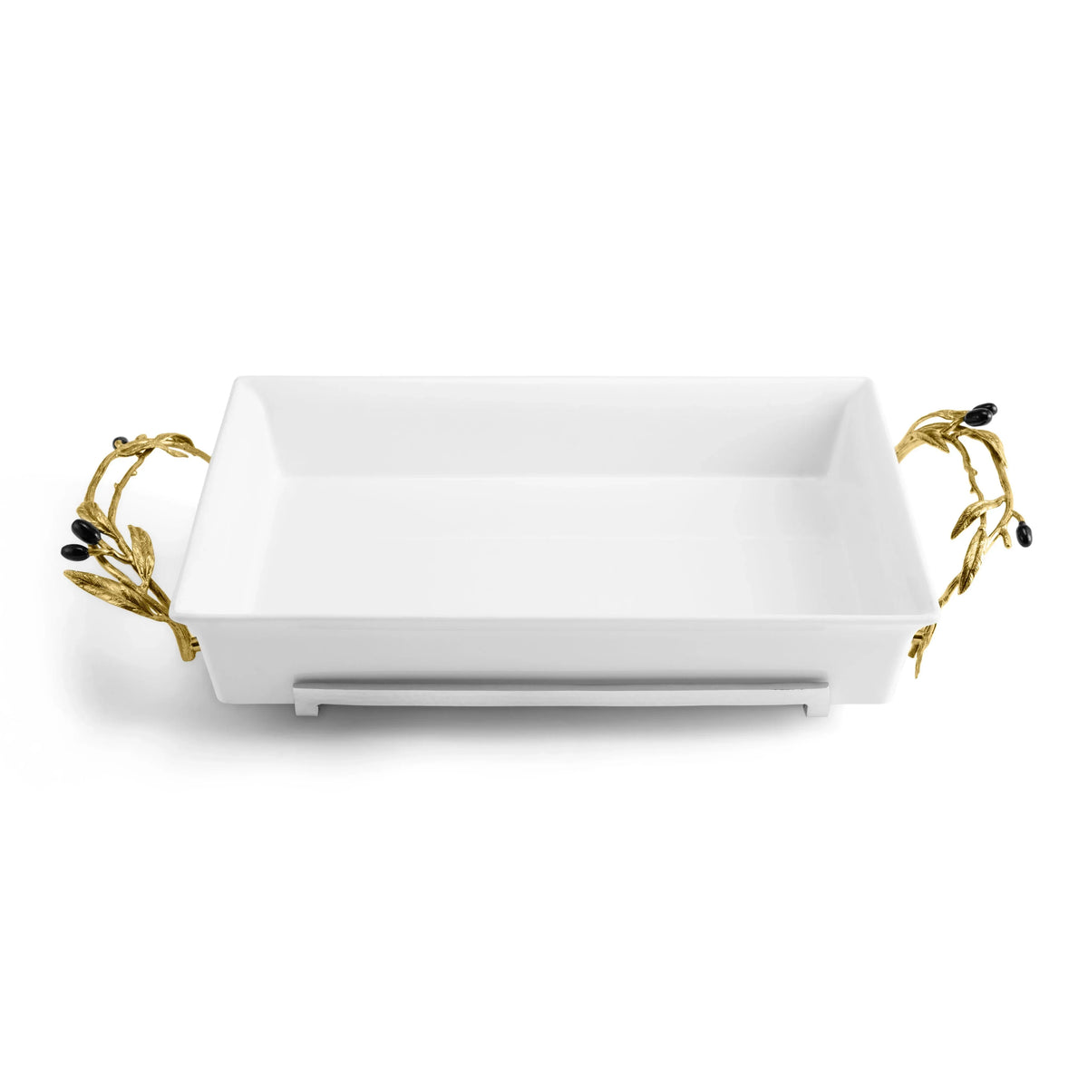 Michael Aram Olive Branch 3-Quart Casserole