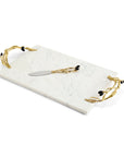 Michael Aram Olive Branch Cheeseboard with Knife