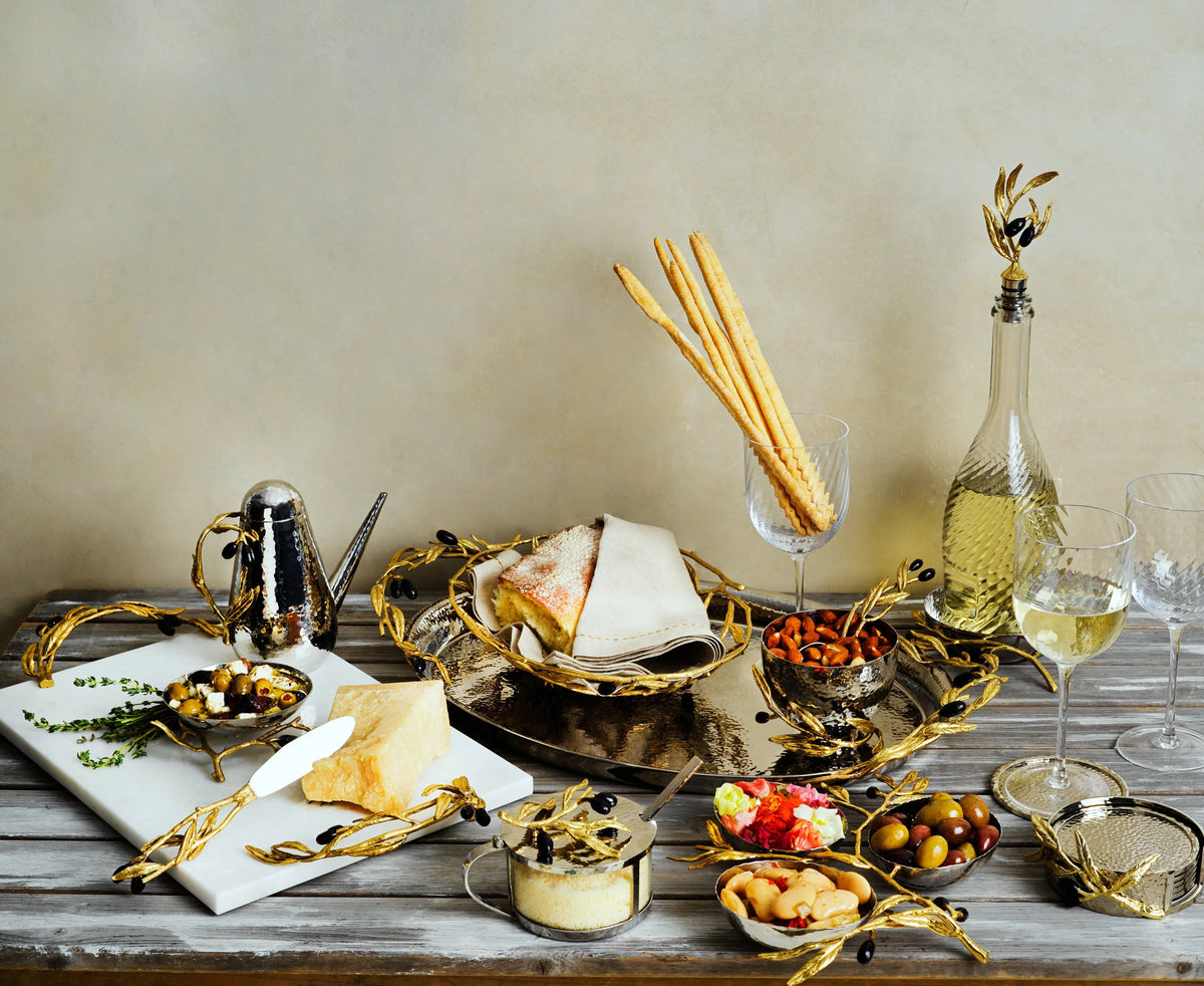 Michael Aram Olive Branch Olive Oil Dispenser