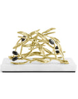 Michael Aram Olive Branch Vertical Napkin Holder