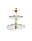 Michael Aram Palm 2-Tier Etagere