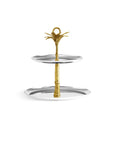 Michael Aram Palm 2-Tier Etagere