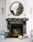 Michael Aram Palm Decorative Fireplace Screen