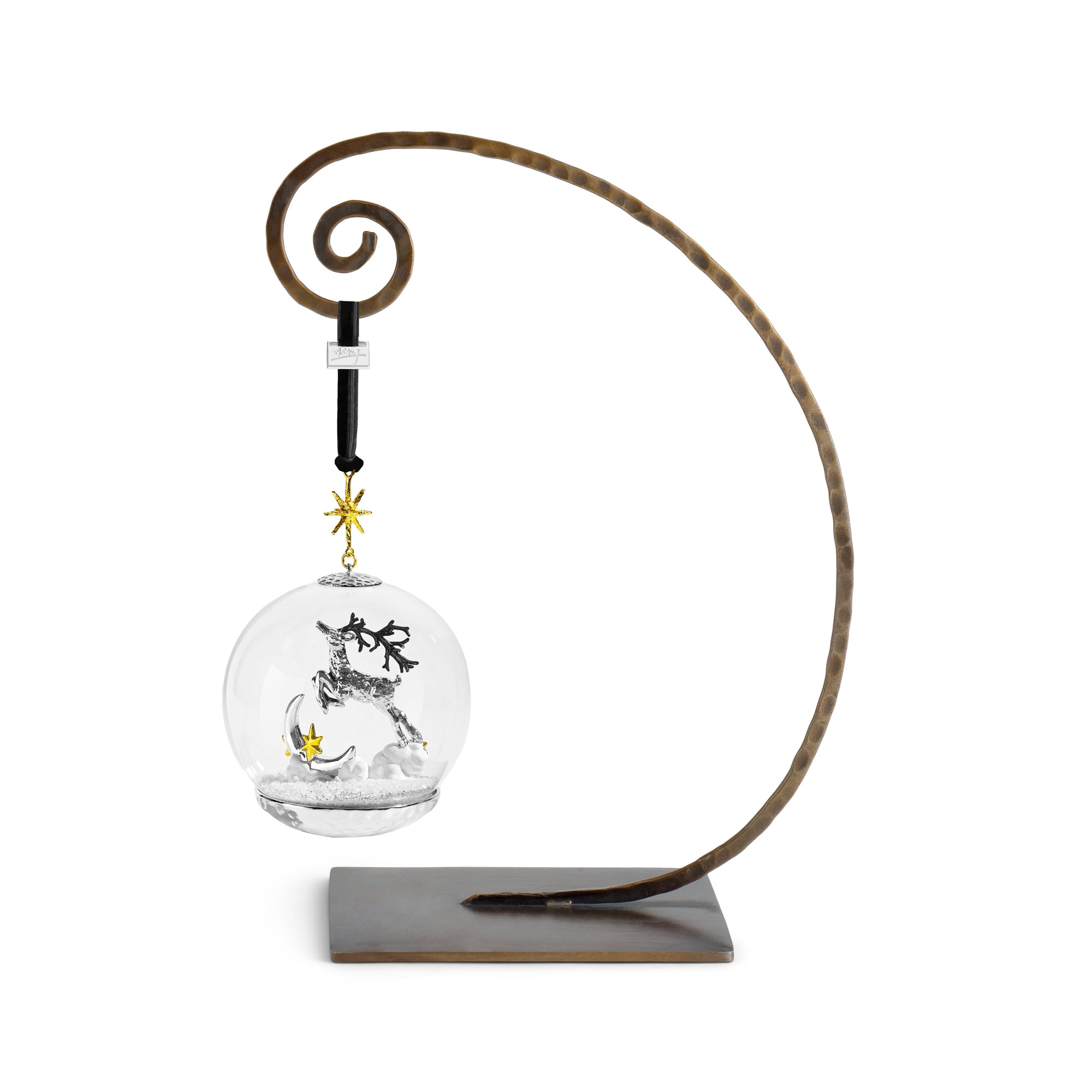 Michael Aram Reindeer Snow Globe Ornament