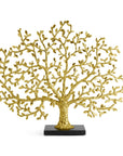 Michael Aram Tree of Life Decorative Fireplace Screen Goldtone