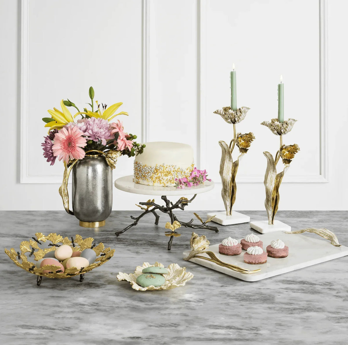 Michael Aram Tulip Candleholders