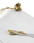 Michael Aram Tulip Cheeseboard w/ Knife