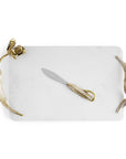 Michael Aram Tulip Cheeseboard w/ Knife