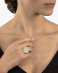 Michael Aram Vincent 25mm Ring with Diamonds