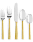 Michael Aram Wheat Gold 5-Piece Flatware Set