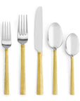 Michael Aram Wheat Gold 5-Piece Flatware Set