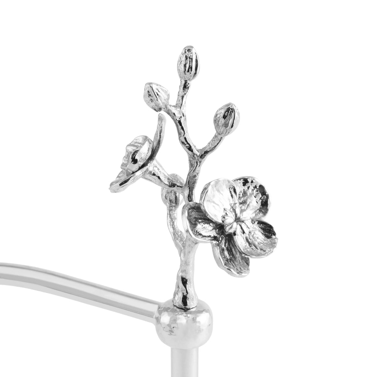 Michael Aram White Orchid Fingertip Towel Stand
