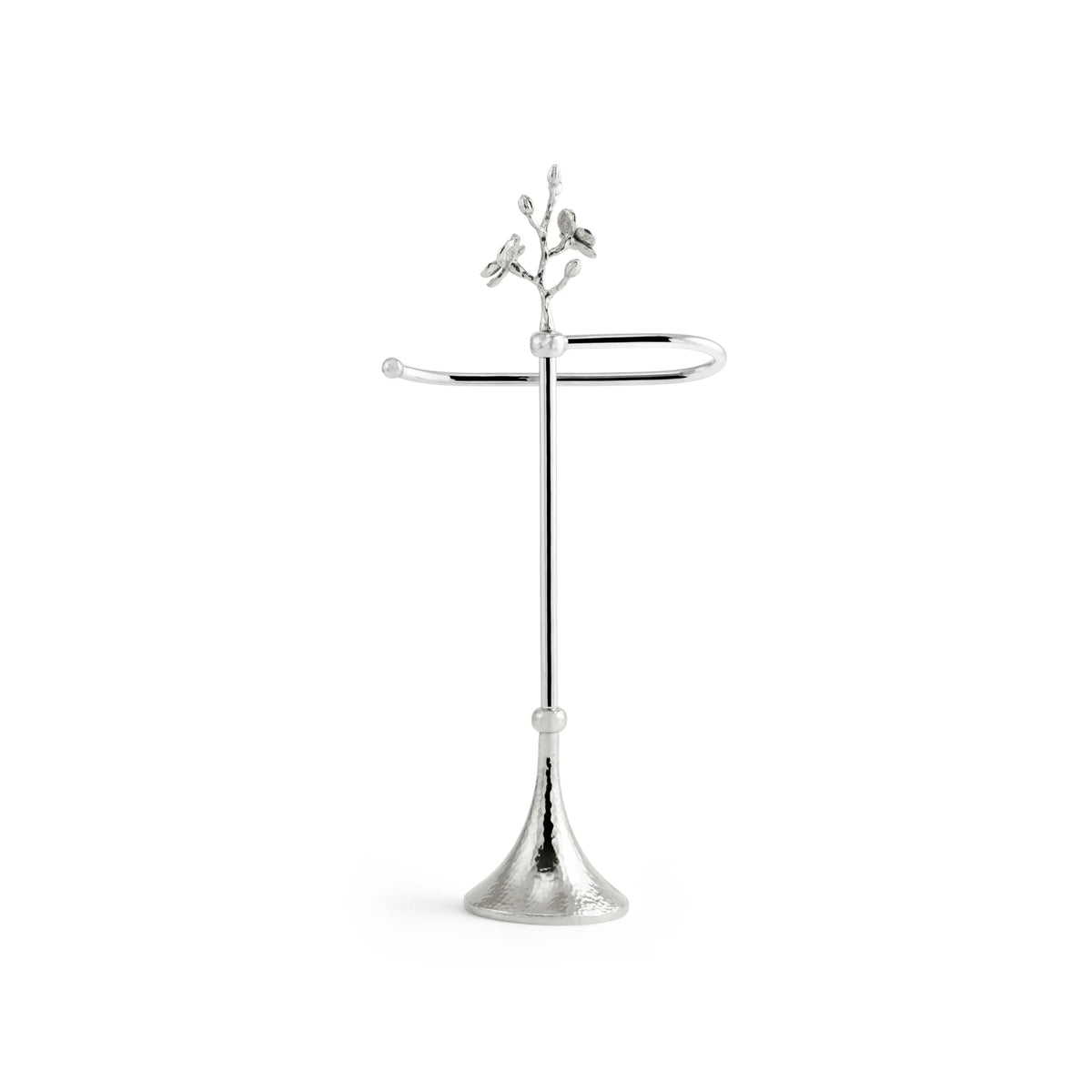 Michael Aram White Orchid Fingertip Towel Stand